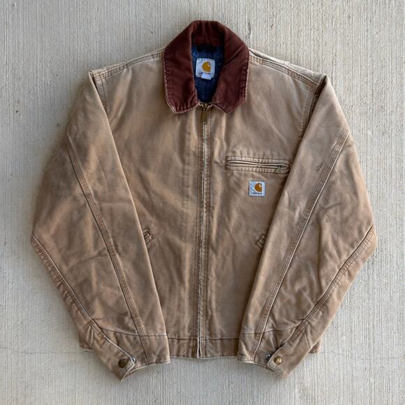 Carhartt Other - Carhartt RNJ001 BRN faded brown detroit work wear jacket